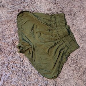 FP Movement Olive Green Shorts